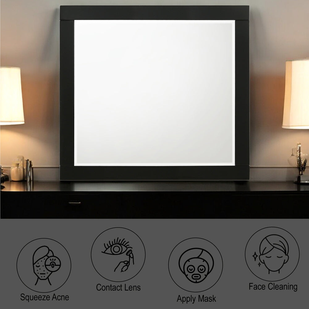 Chelsie Black Mirror - Ornate Home