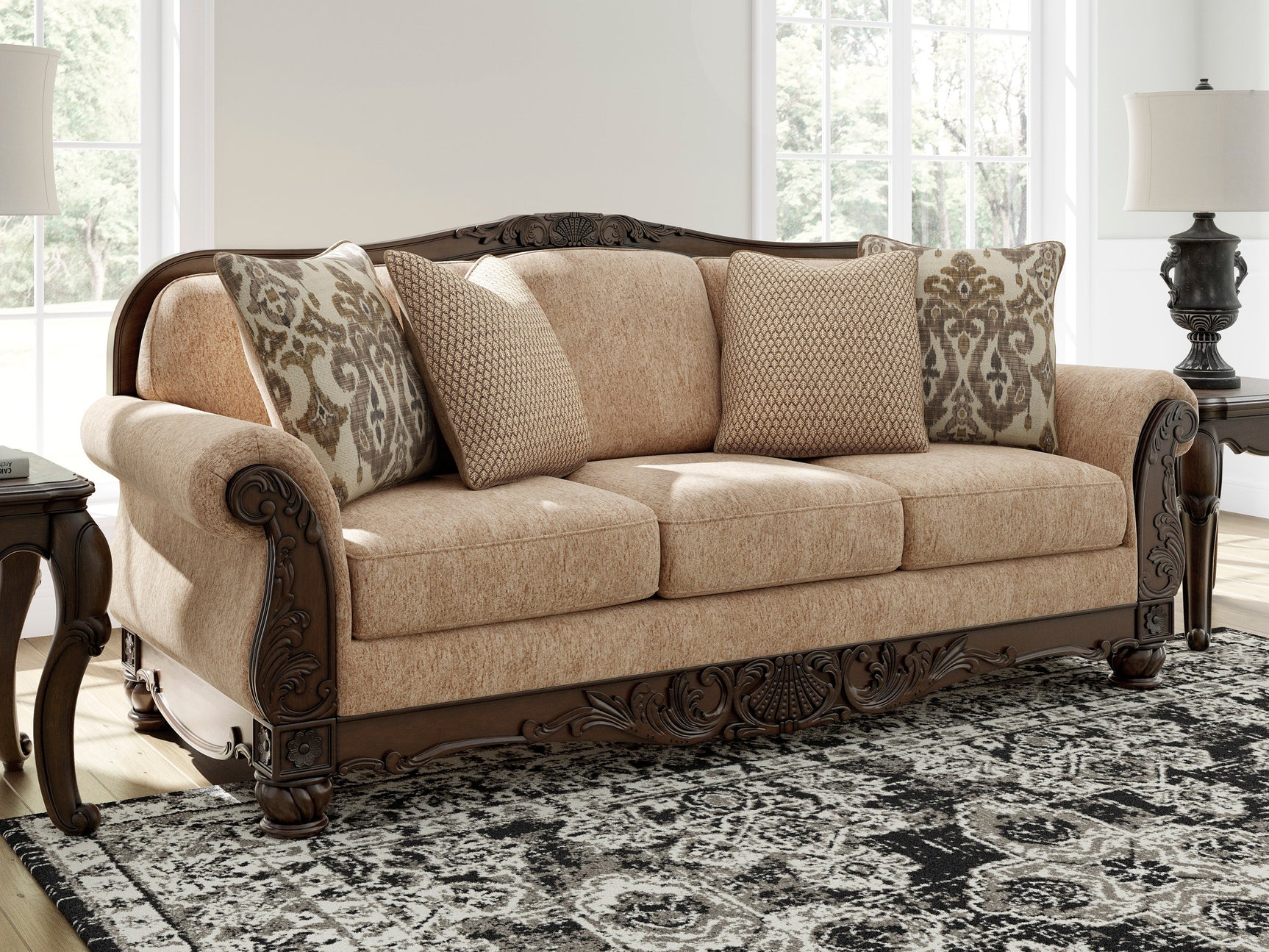 Chelsworth Golden Sofa (Online Special Price) - Ornate Home