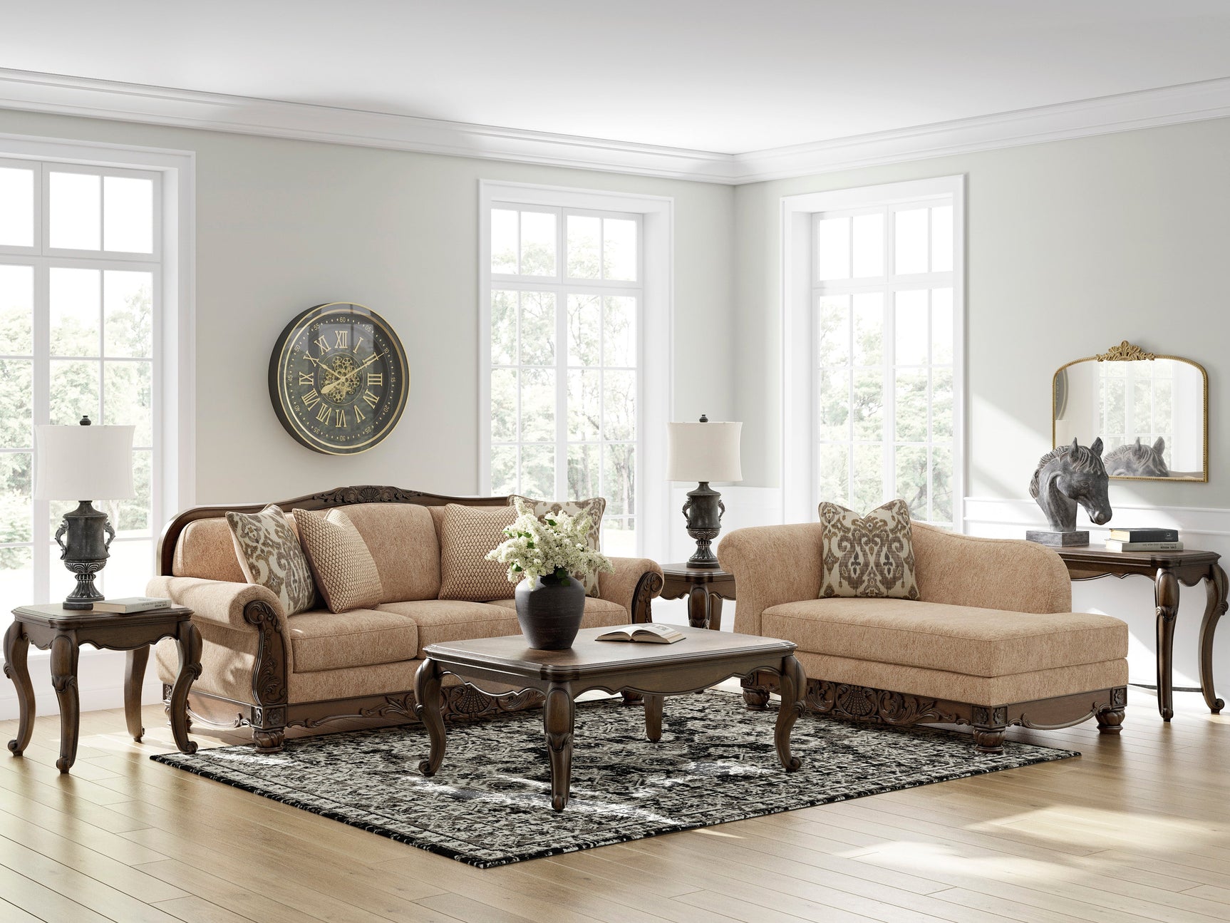 Chelsworth Golden Sofa (Online Special Price) - Ornate Home