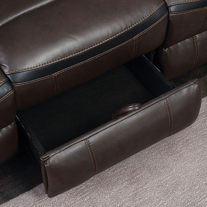 Chenai Brown Loveseat - Ornate Home