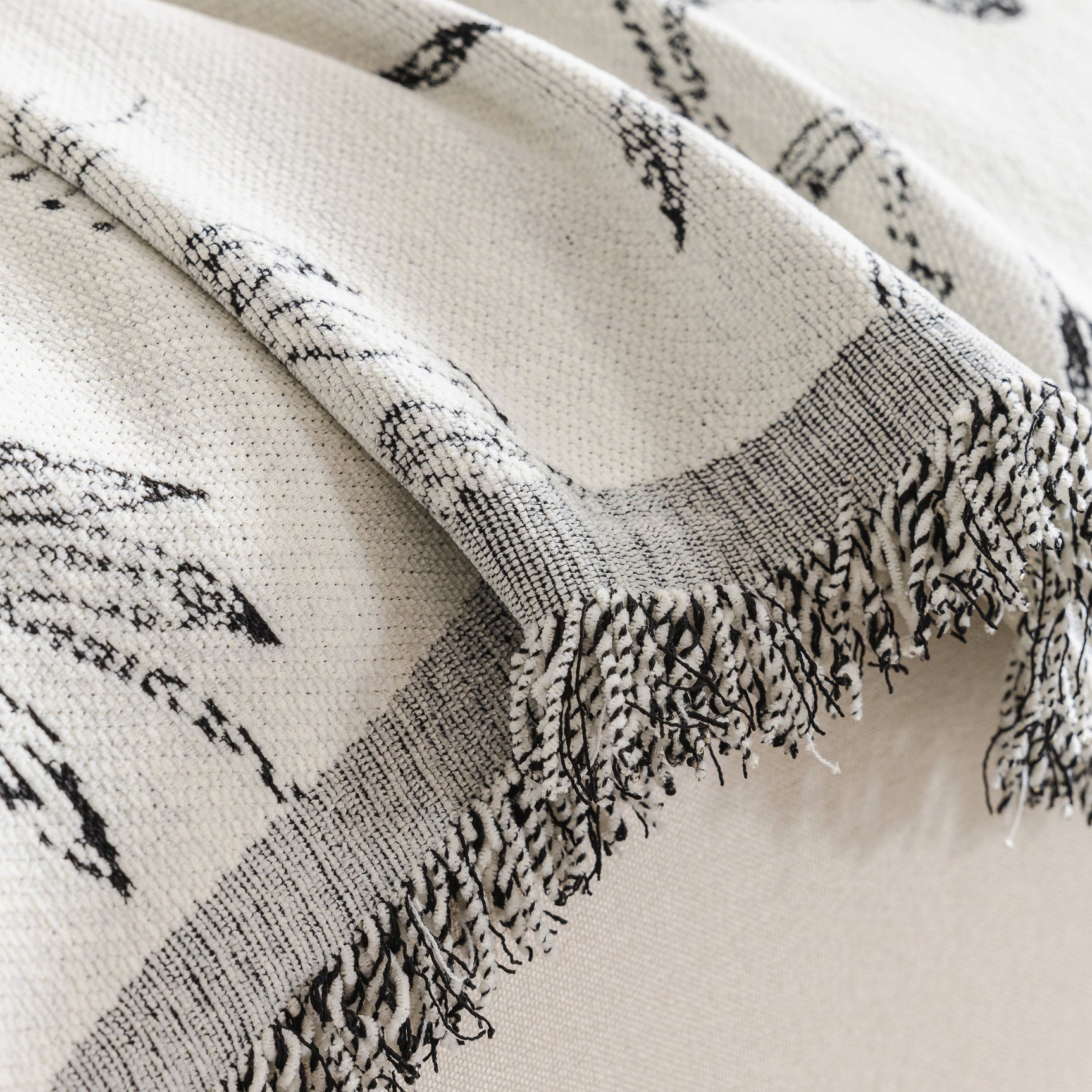 Chenille Giverny Couch Cover, Cozy Blankets for Sofa and Couch, Slip Covers for Couch Sectional - Ornate Home