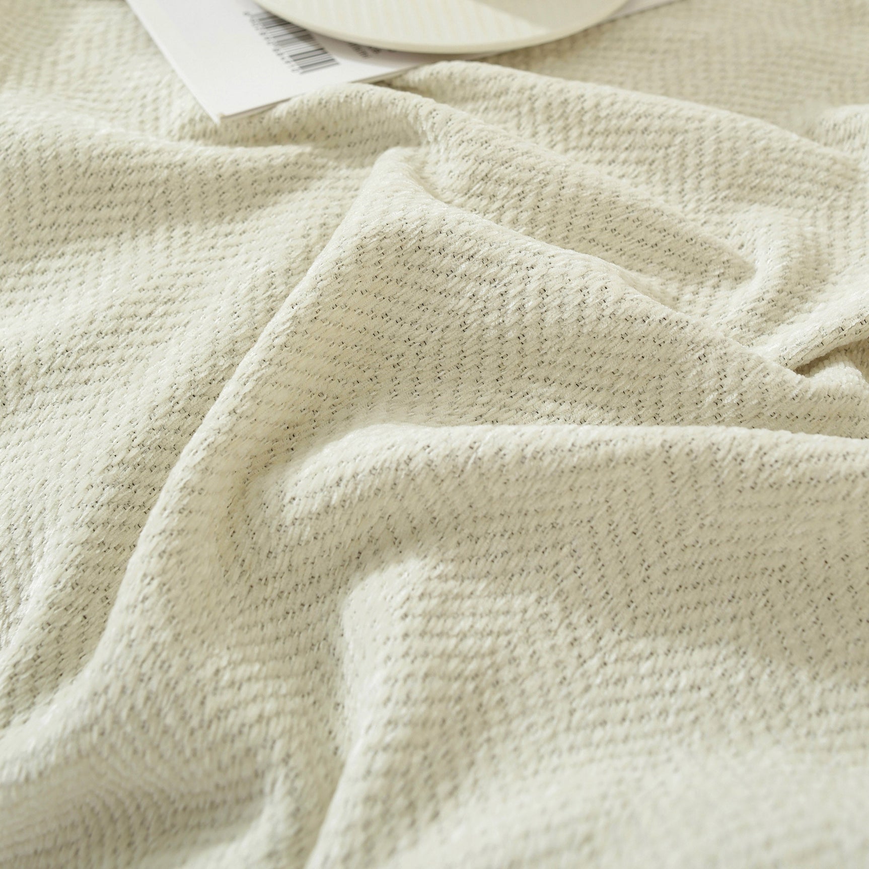 Chenille Herringbone Couch Protector Blanket, Stylish Throw Blankets for Couch and Couch Throw Cover - Ornate Home