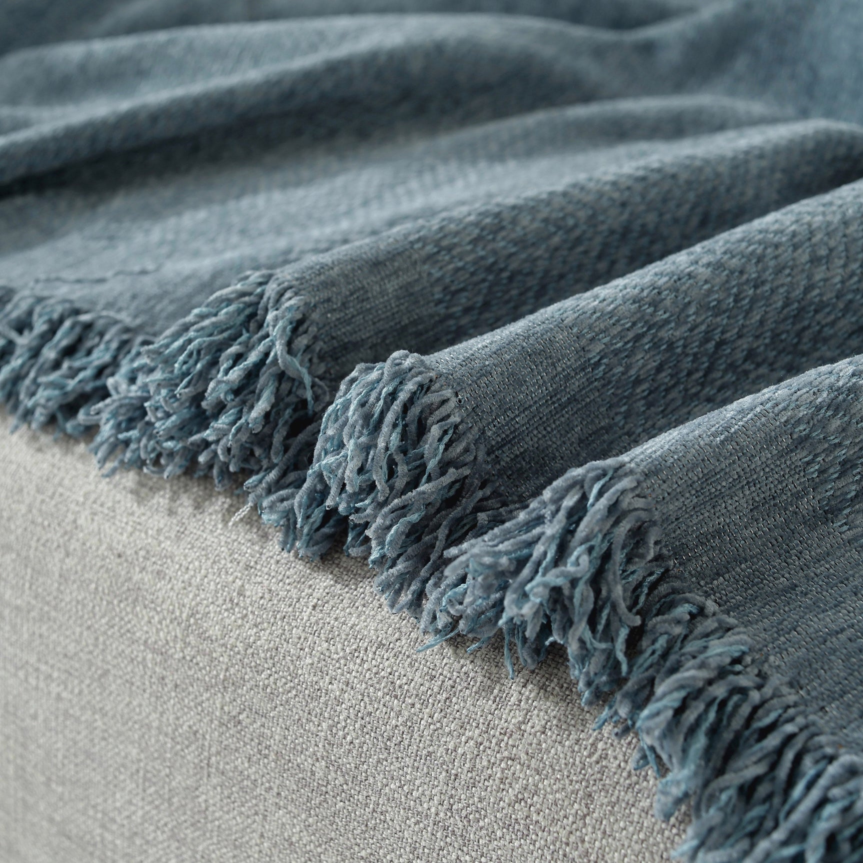 Chenille Herringbone Couch Protector Blanket, Stylish Throw Blankets for Couch and Couch Throw Cover - Ornate Home