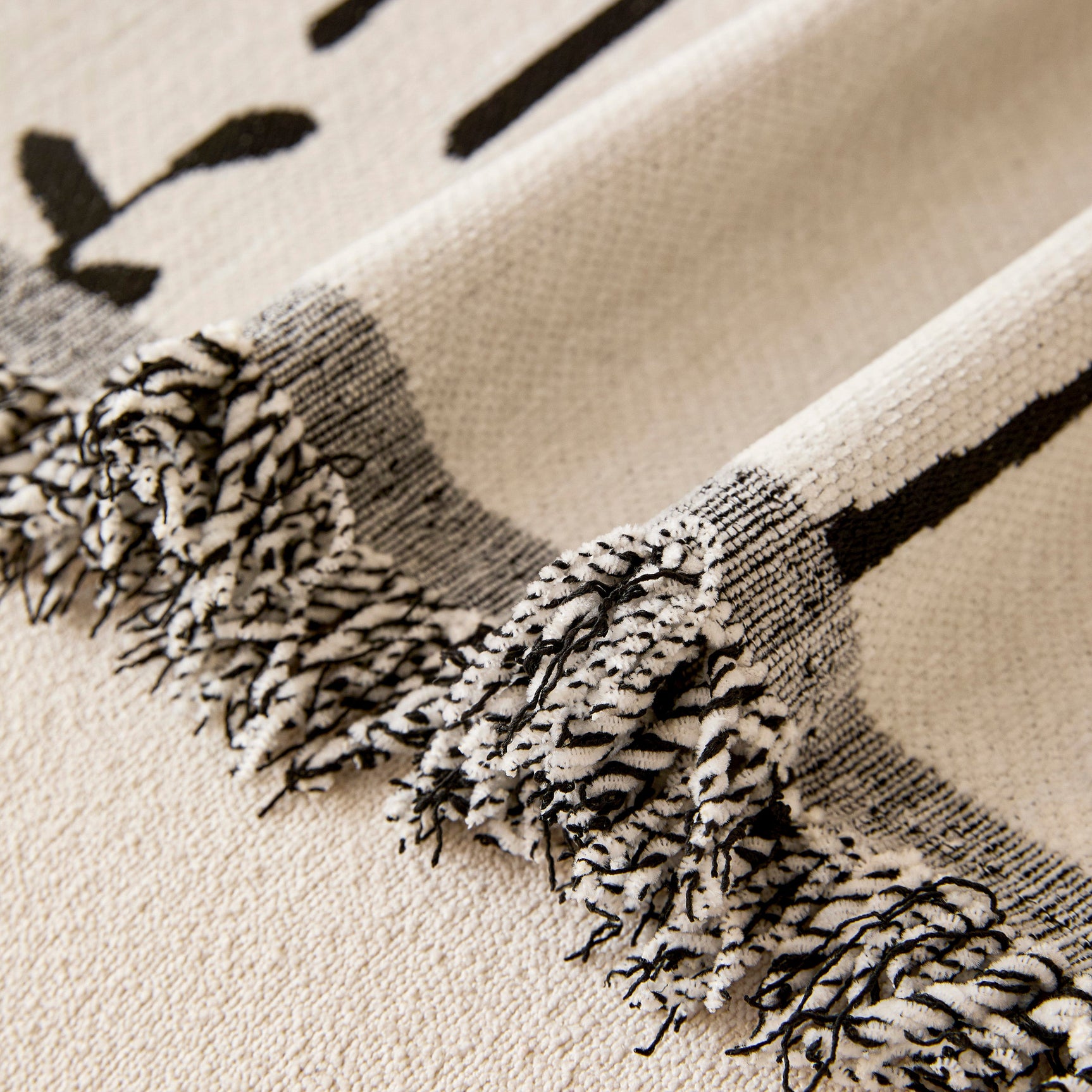 Chenille Jacquard Sofa Throw Cover with Tassel Soft Thick Couch Protector Blanket - Ornate Home
