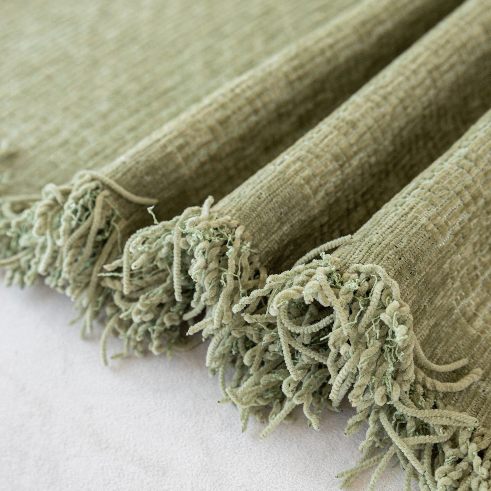 Chenille Large Throw Couch Cover Blanket with Water-Resistant for Futon, Loveseat, and L-Shaped Sofa - Ornate Home