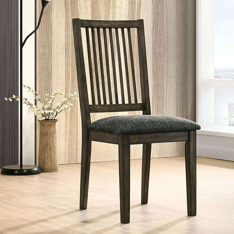 Cherie Gray Side Chair (Set of 2) - Ornate Home