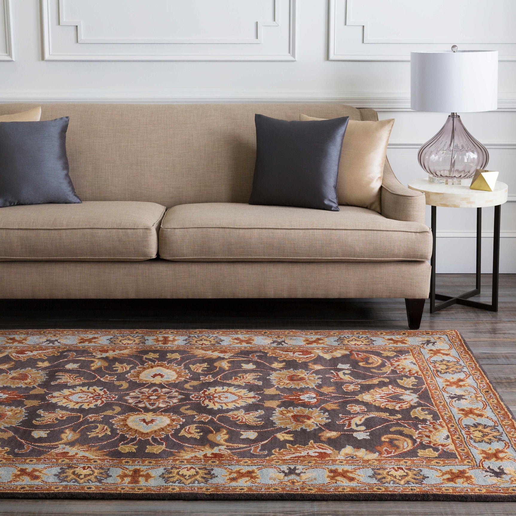 Cherryfield 1004 Hand Tufted Wool Area Rug - Ornate Home