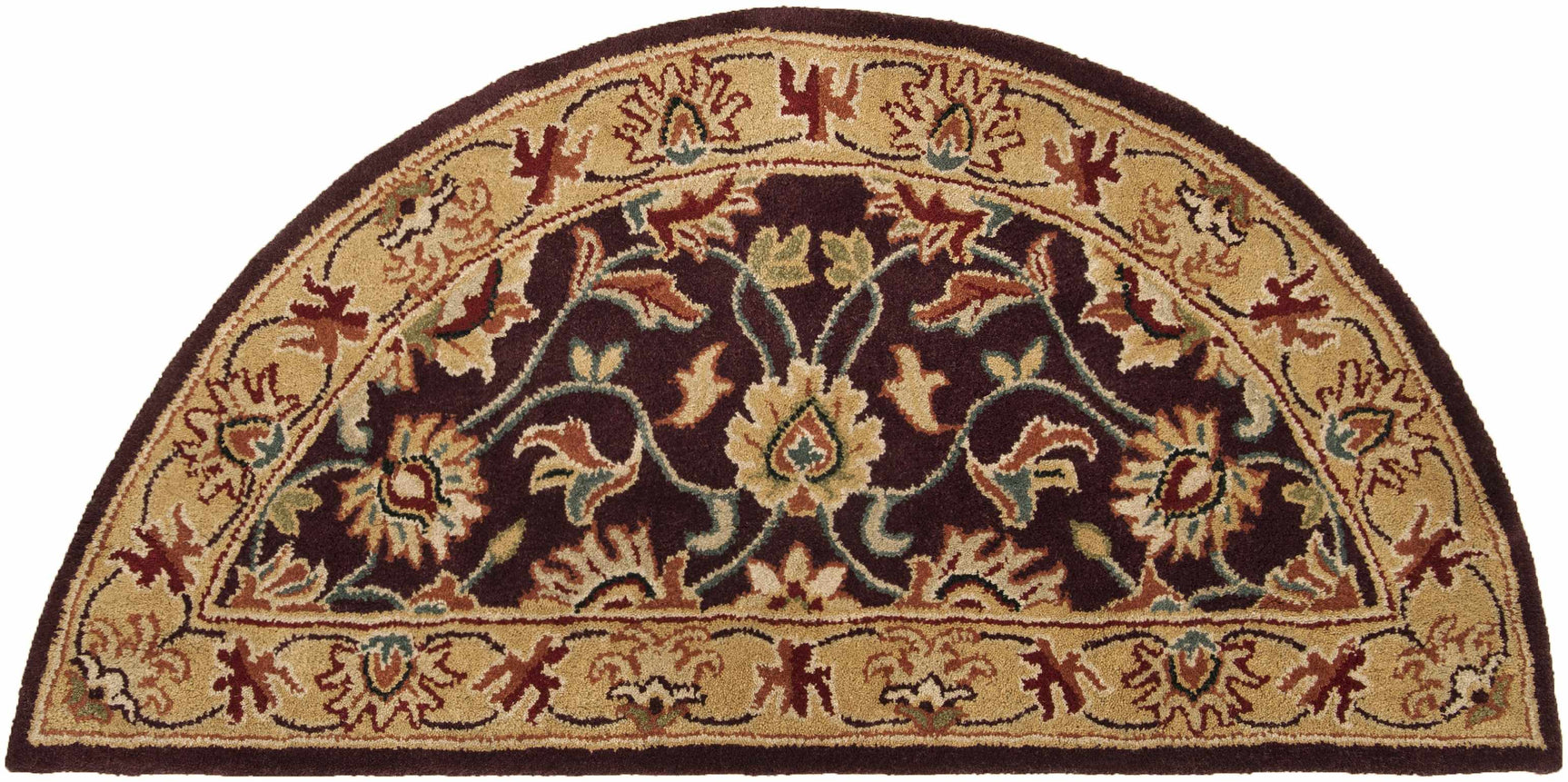Cherryfield Burgundy 1024 Wool Area Rug - Ornate Home