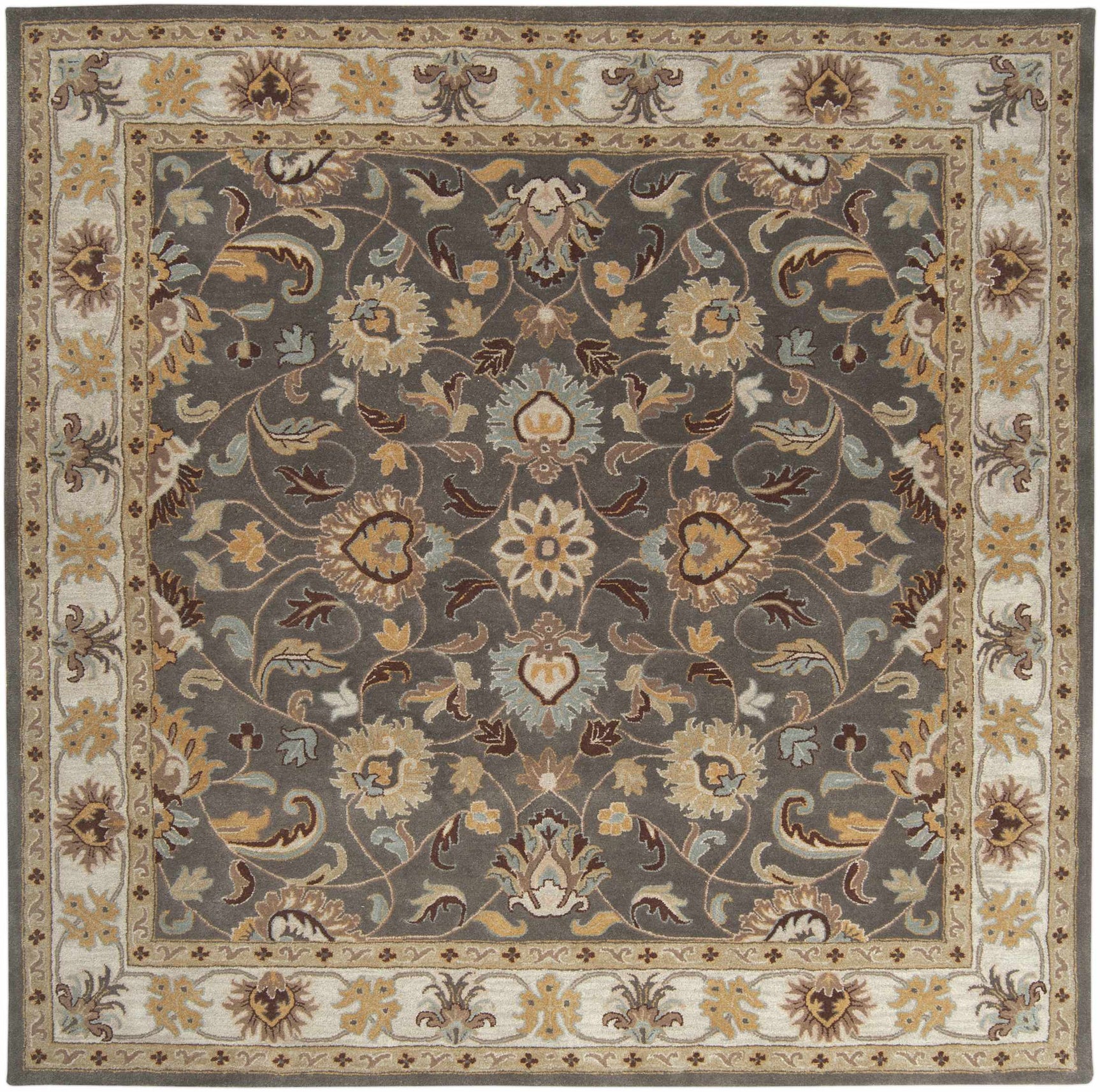 Cherryfield Hand Tufted Taupe Wool Rug - Ornate Home