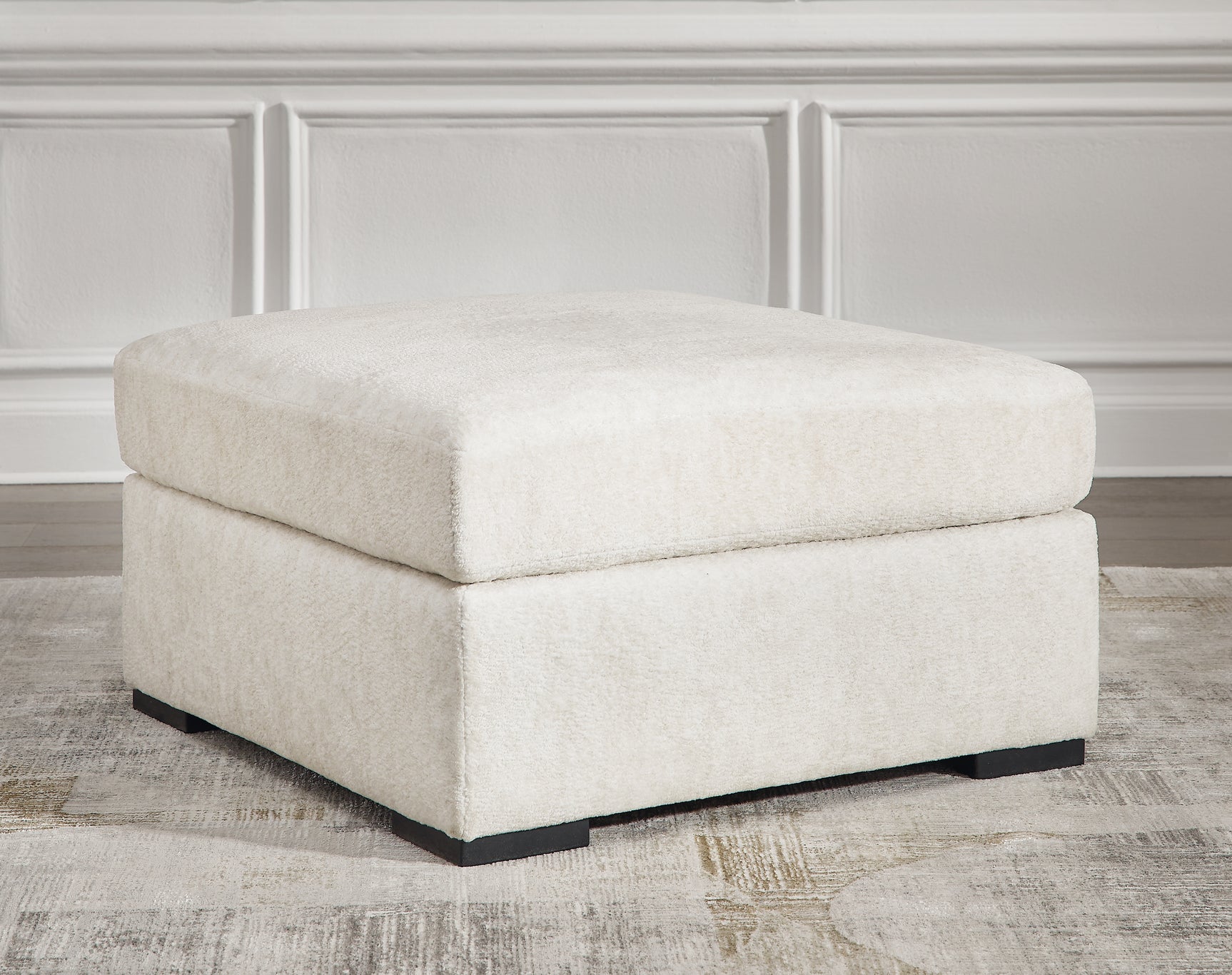 Chessington Ivory 2-Piece Sectional and Ottoman (Online Special Price) - Ornate Home