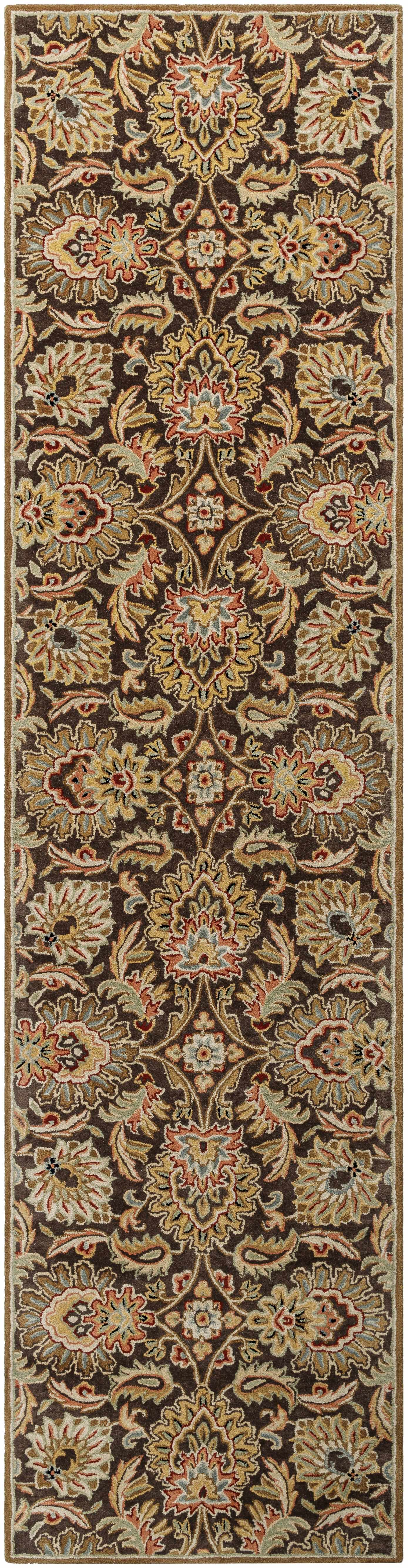 Chesterton 1028 Hand Tufted Brown Wool Rug - Ornate Home