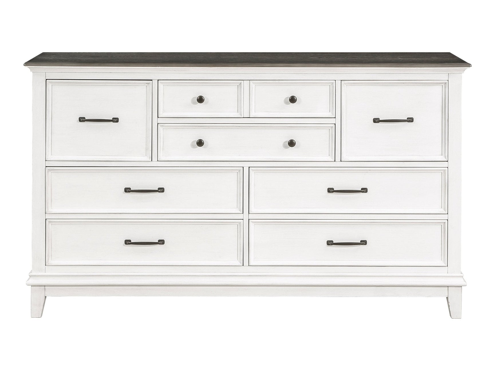 Chesterton Antique White Dresser - Ornate Home