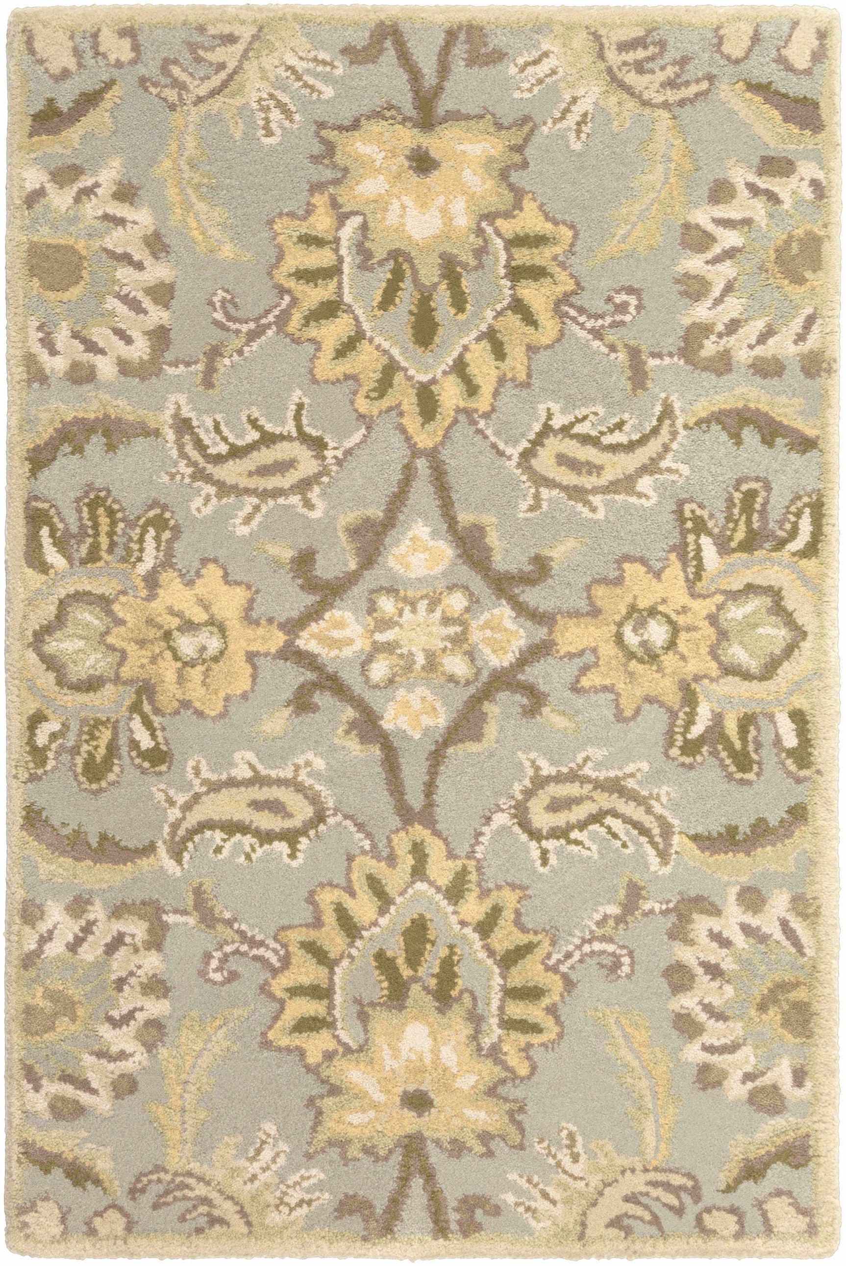 Chesterton Hand Tufted Ivory 1111 Area Rug - Ornate Home