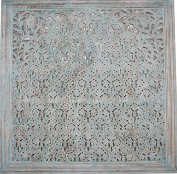 Cheval Wood Carved Panel - Ornate Home