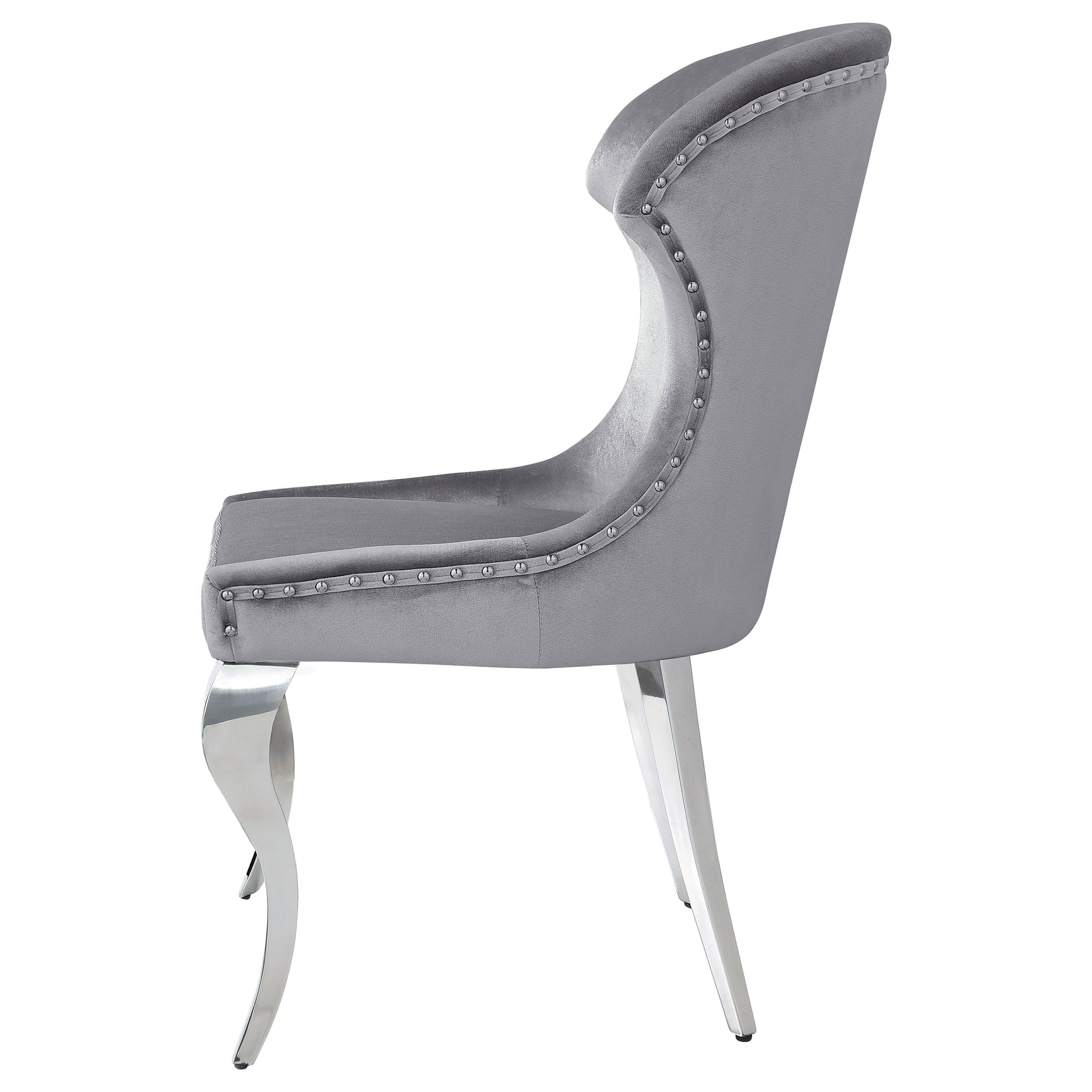 Cheyanne Grey Side Chair (Set of 2) - Ornate Home