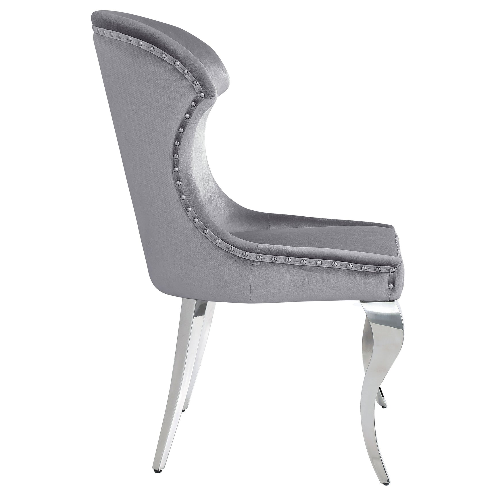 Cheyanne Grey Side Chair (Set of 2) - Ornate Home