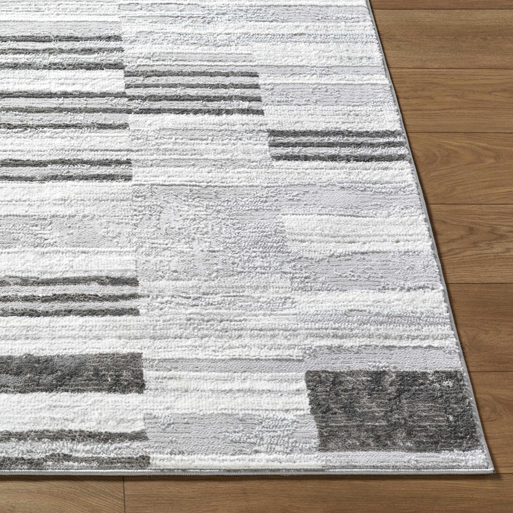 Chiaki Light Gray Area Rug - Ornate Home