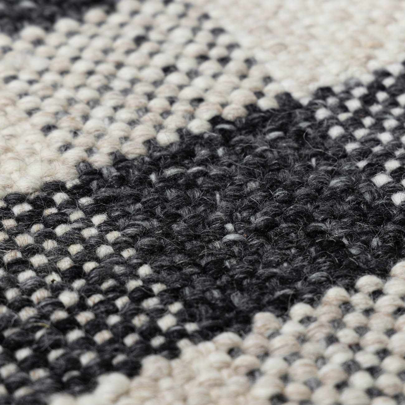 Chilliwack Gray Plaid Wool Rug - Ornate Home