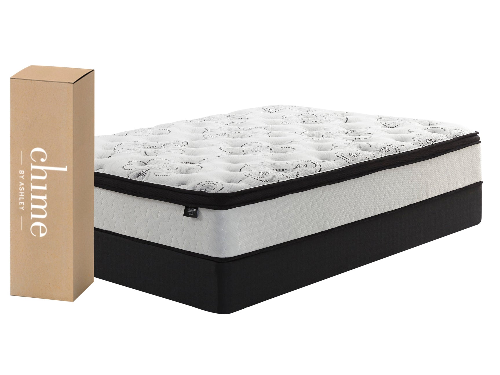 Chime 12 Inch Hybrid Full Mattress in a Box - Ornate Home