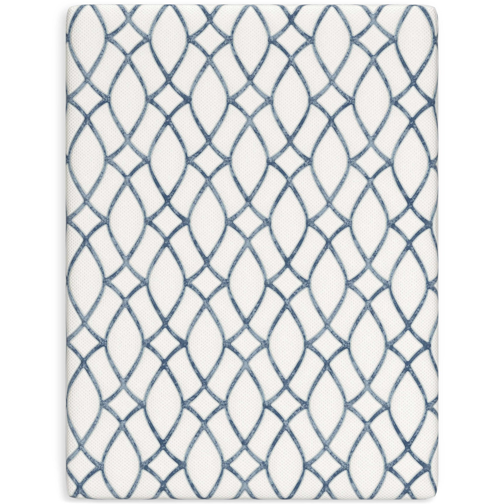 Chime Elite 2.0 White/Blue Memory Foam 10 Inch Mattress / Firm - Ornate Home