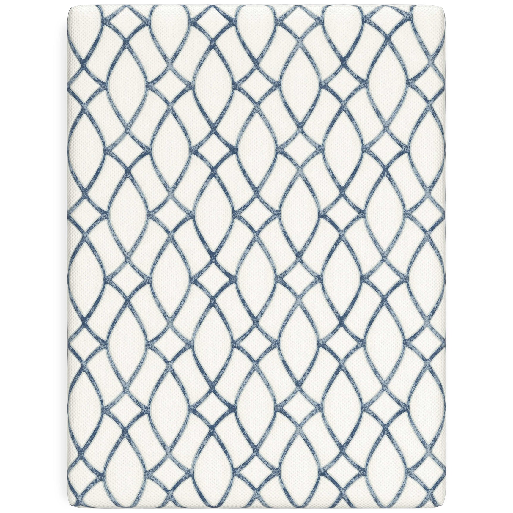 Chime Elite 2.0 White/Blue Memory Foam 14 Inch Mattress / Ultra Plush - Ornate Home