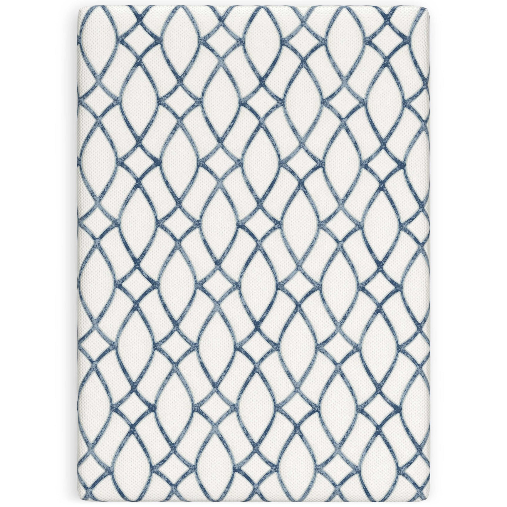 Chime Elite 2.0 White/Blue Memory Foam Mattress / Plush - Ornate Home