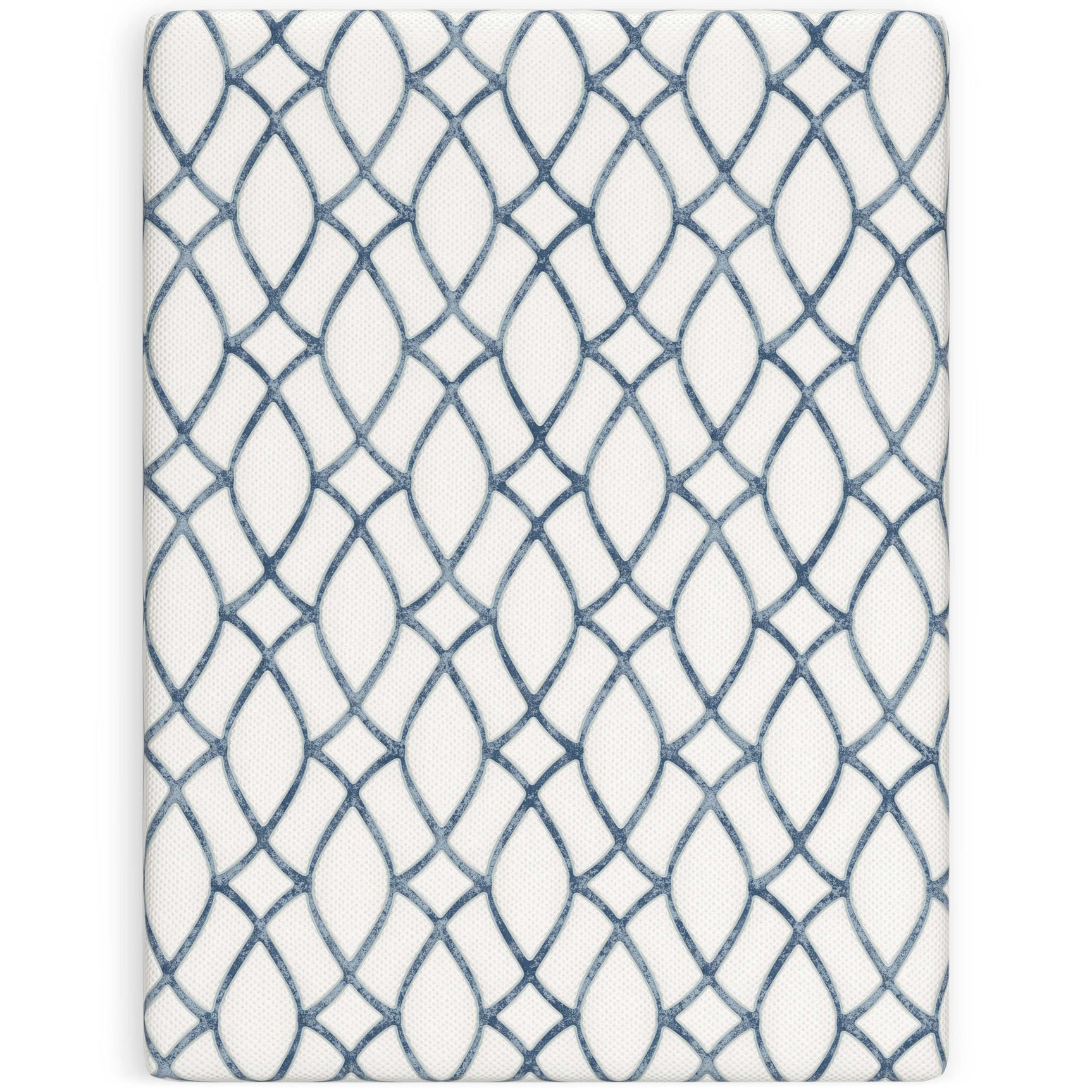 Chime Elite 2.0 White/Blue Memory Foam Mattress / Plush - Ornate Home