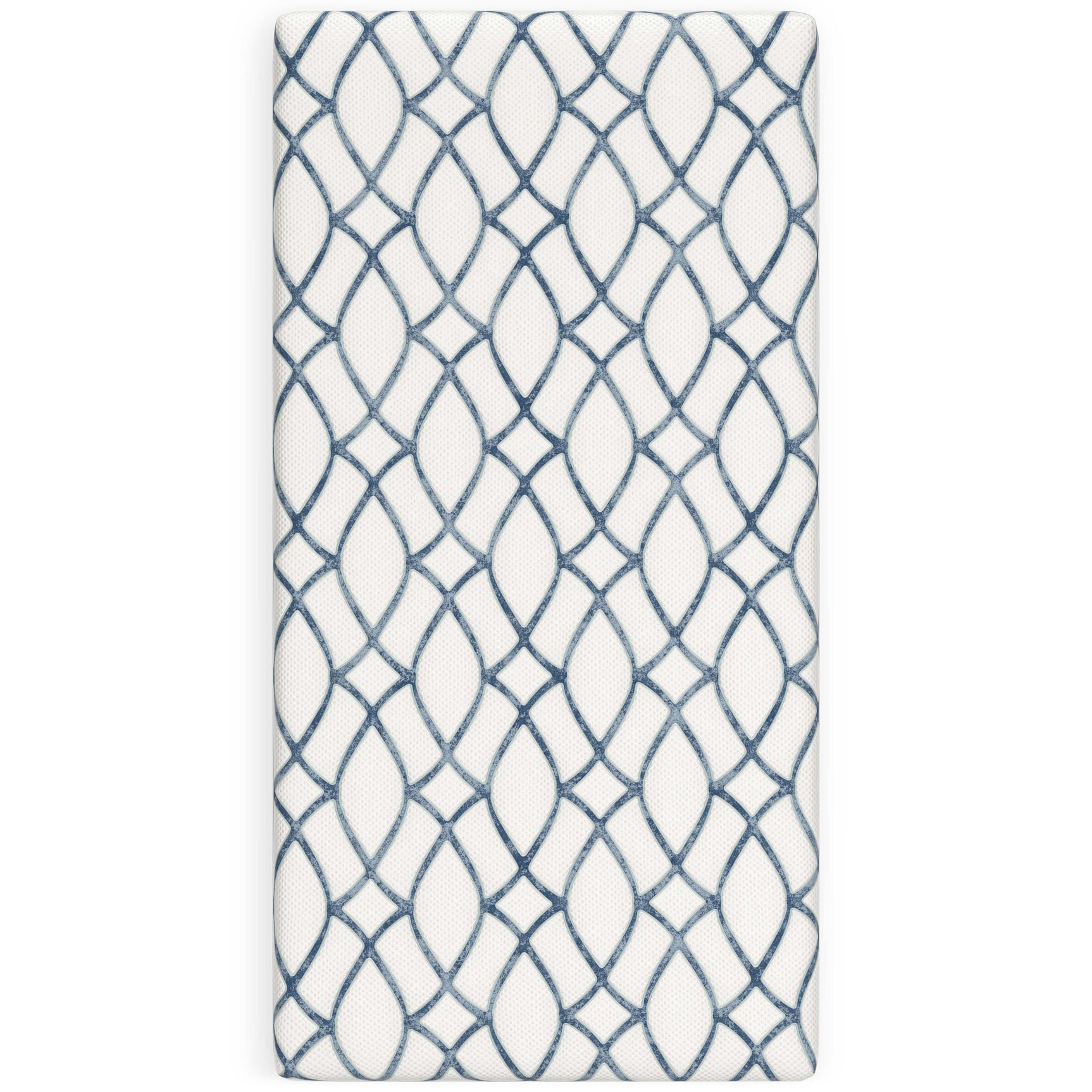 Chime Elite 2.0 White/Blue Memory Foam Mattress / Plush - Ornate Home