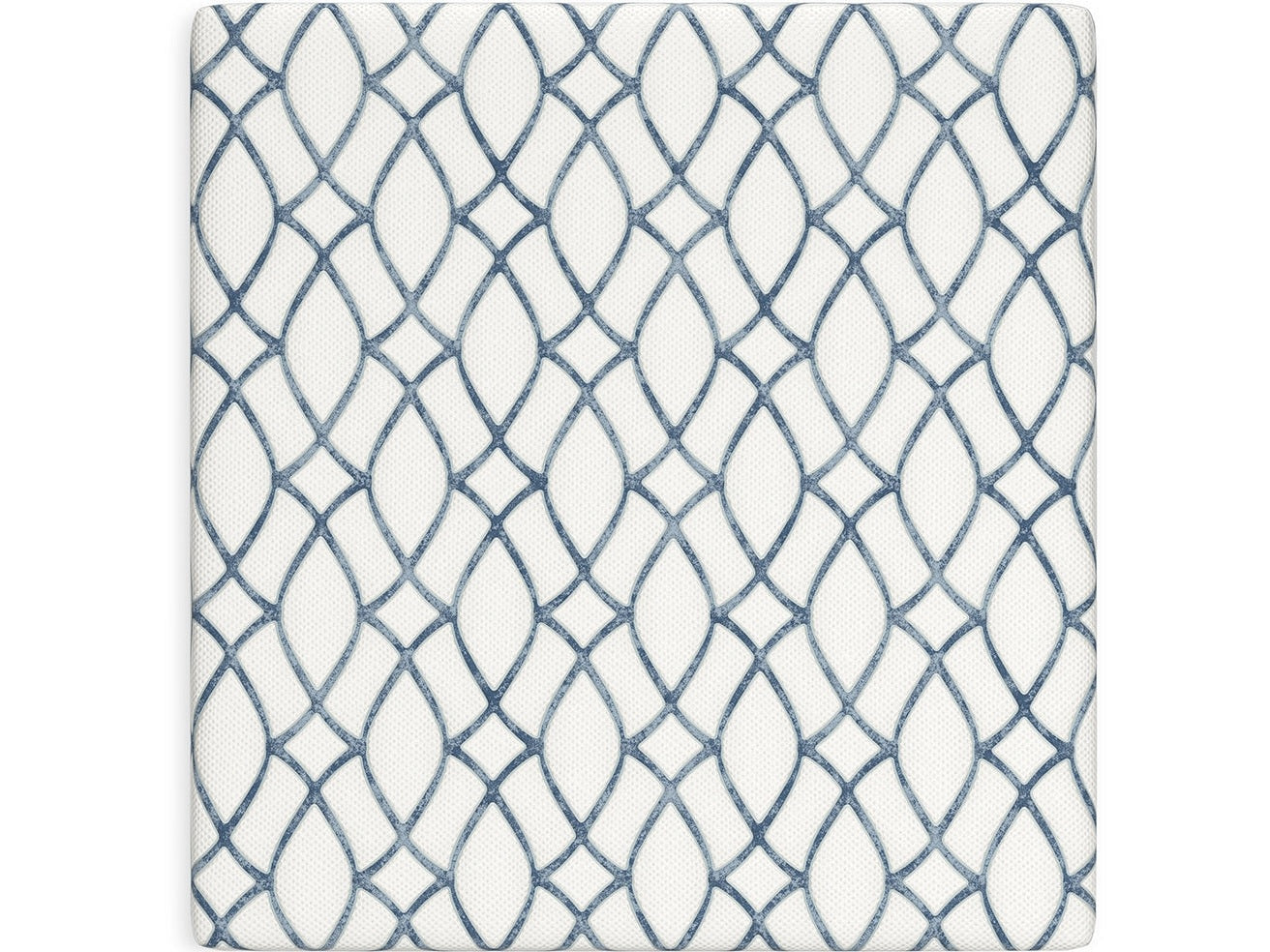 Chime Elite 2.0 White/Blue Memory Foam Mattress / Plush - Ornate Home