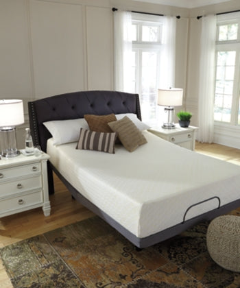 Chime White 12 Inch Memory Foam Queen Mattress in a Box - Ornate Home