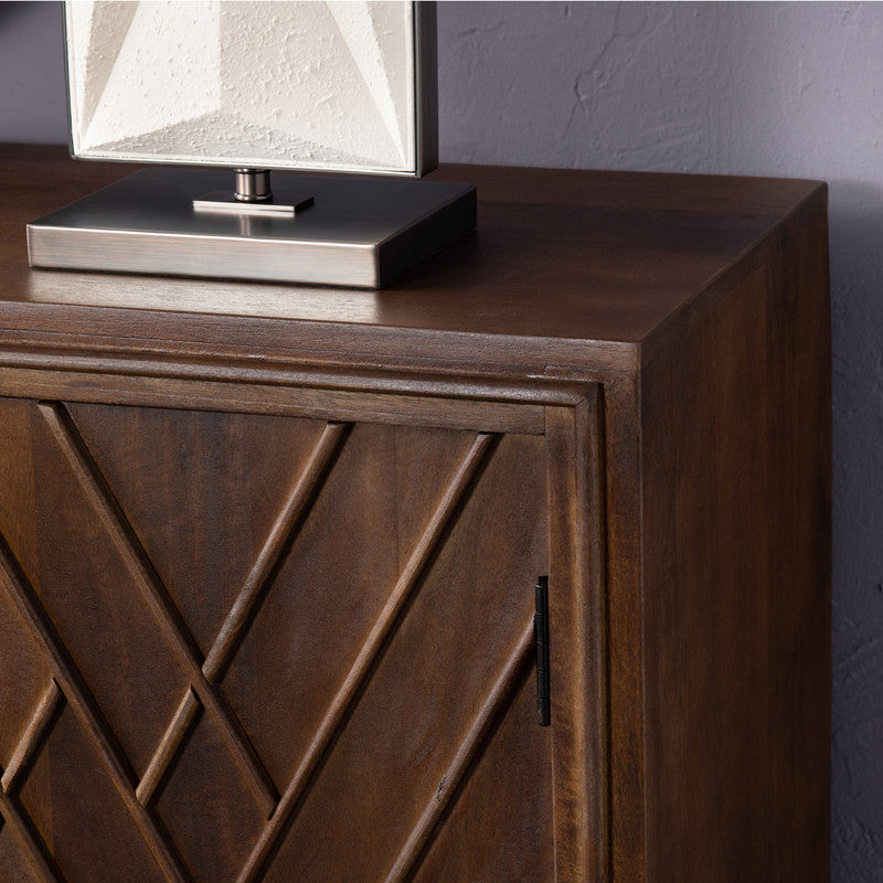 Chippendale Brown Sideboard - Ornate Home
