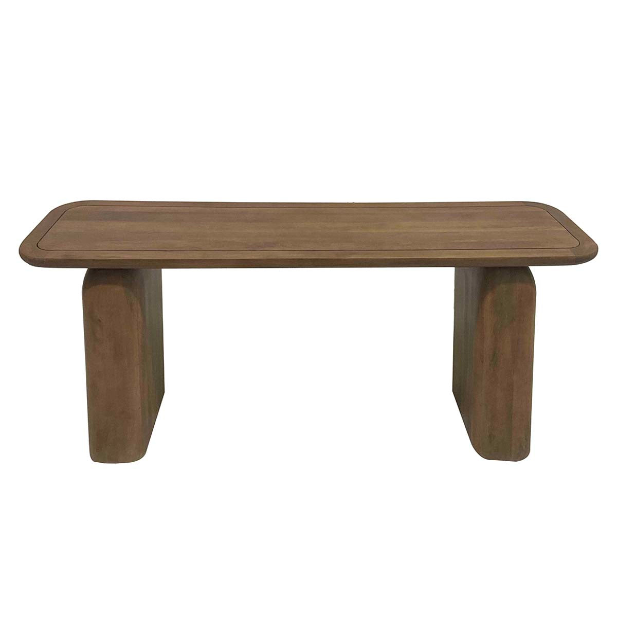 Chloe Pottery Brown Console Table - Ornate Home