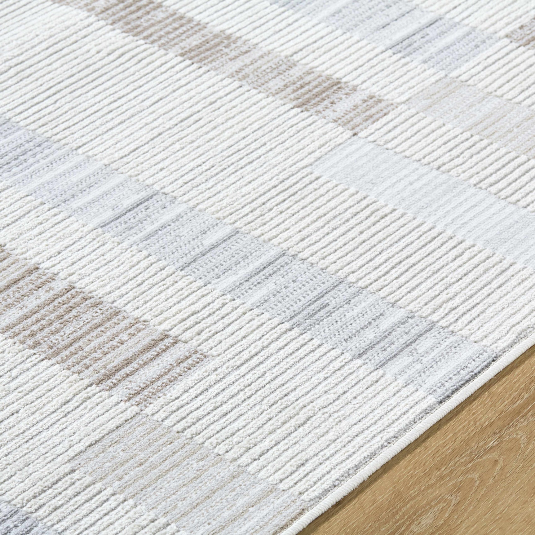 Chouko Broken-Striped Area Rug - Ornate Home