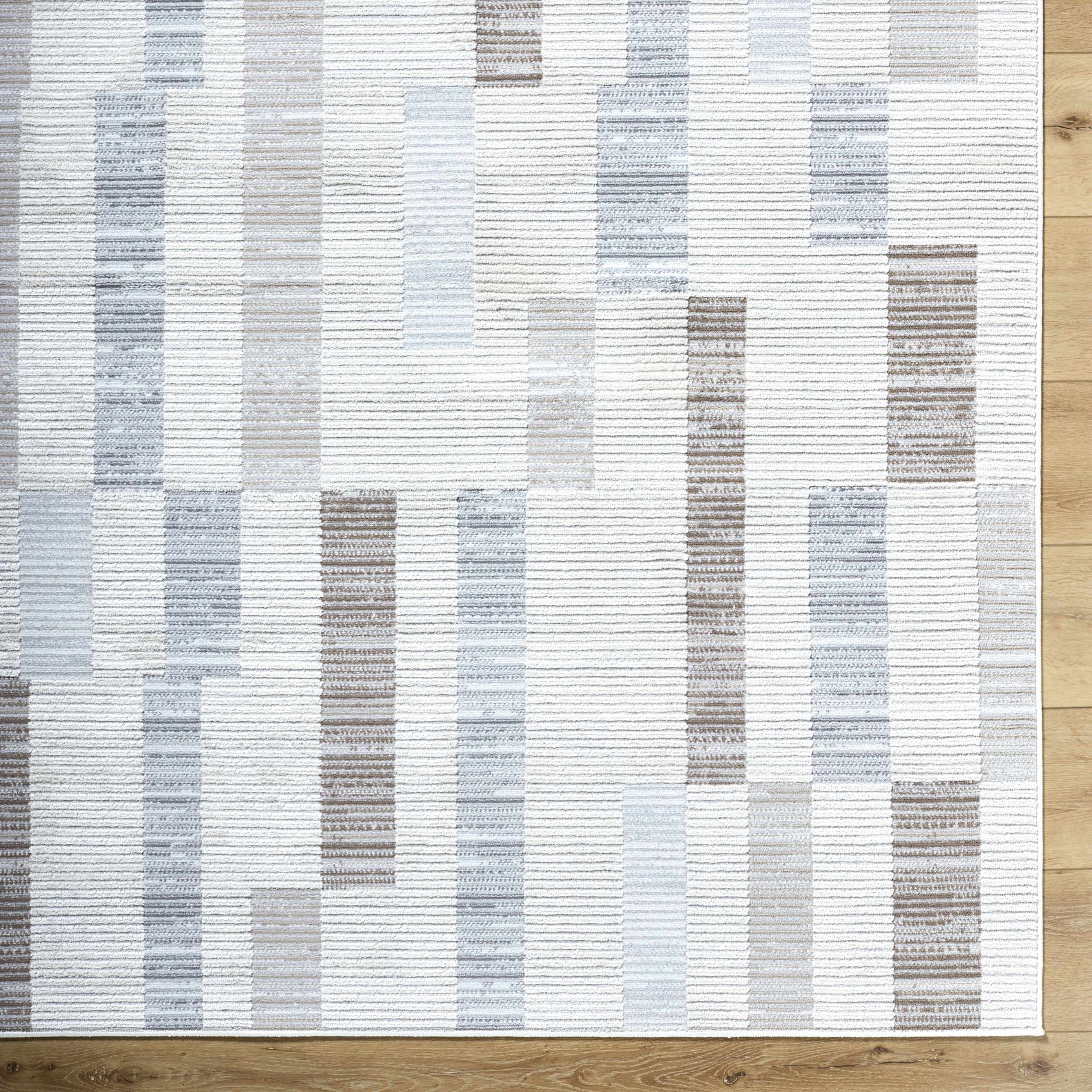 Chouko Broken-Striped Area Rug - Ornate Home