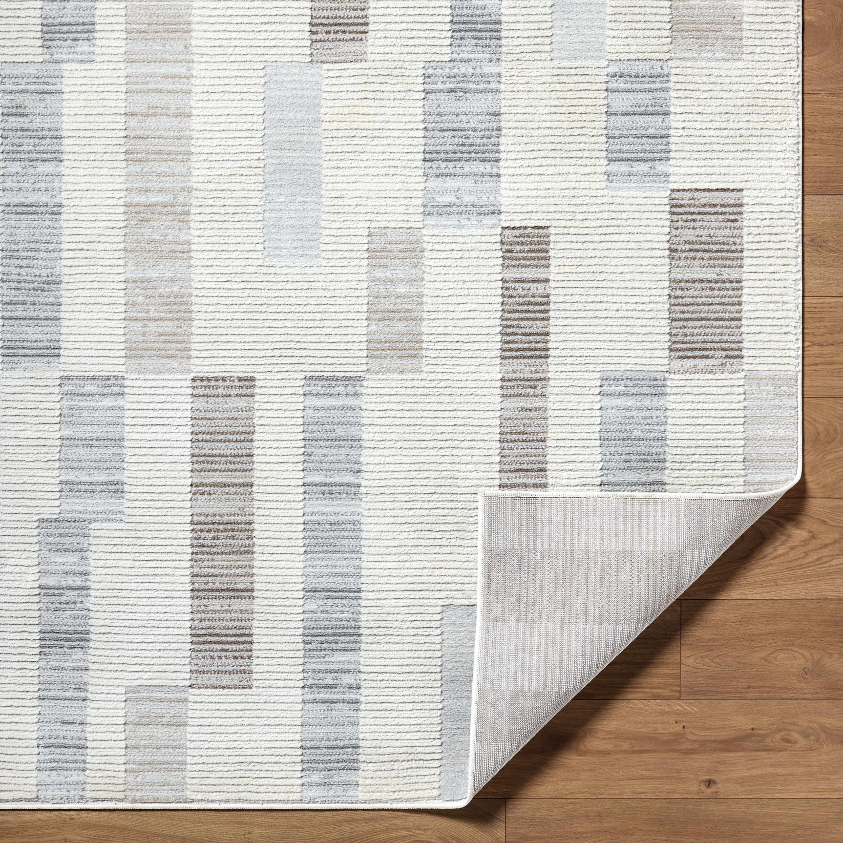 Chouko Broken-Striped Area Rug - Ornate Home