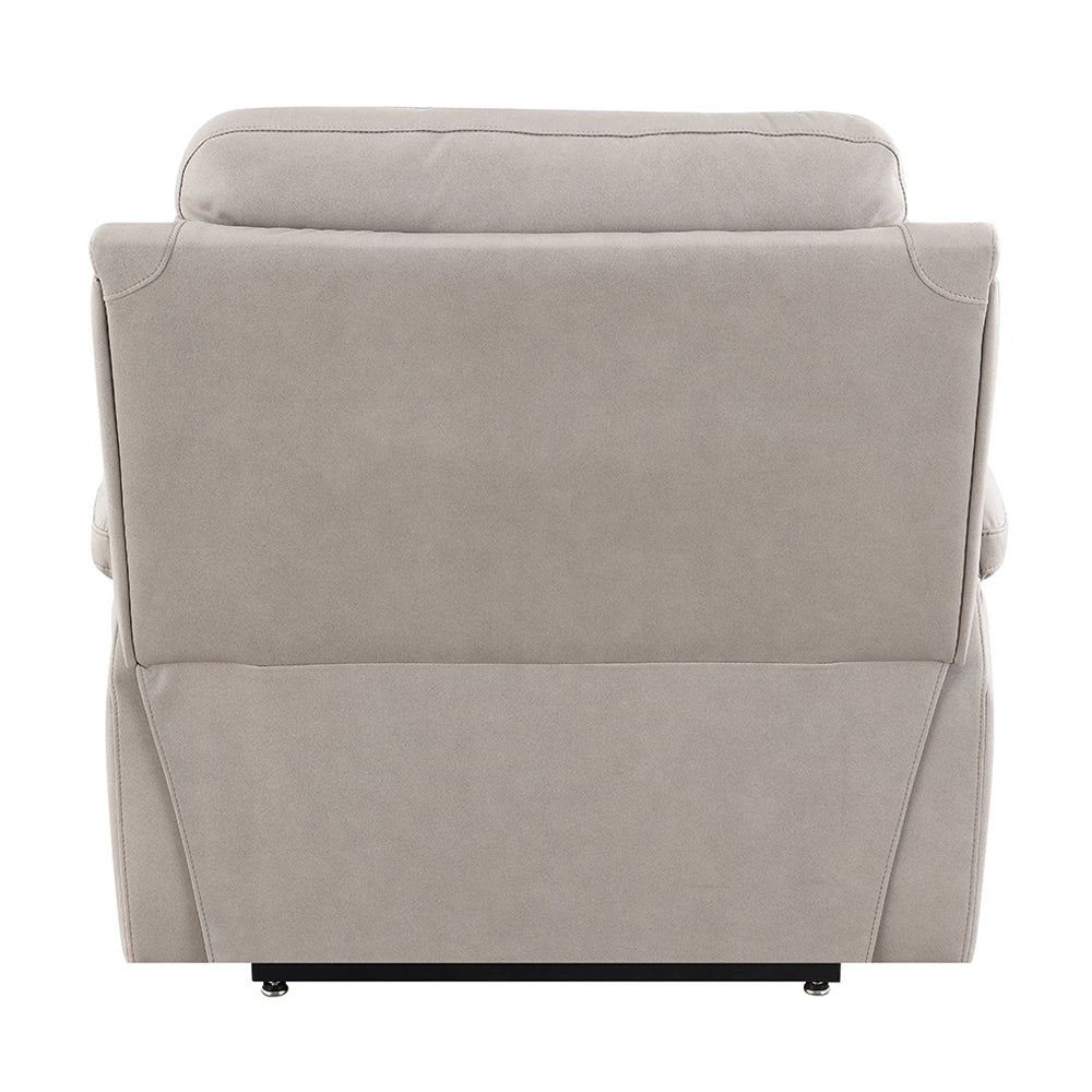 Chriki Beige Power Recliner - Ornate Home