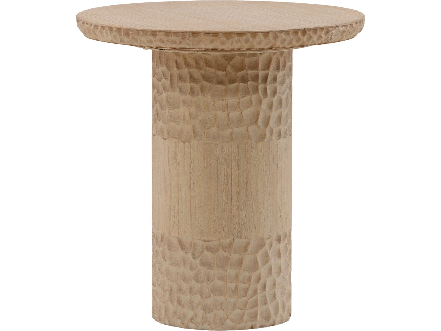 Christina Light Natural Side Table - Ornate Home
