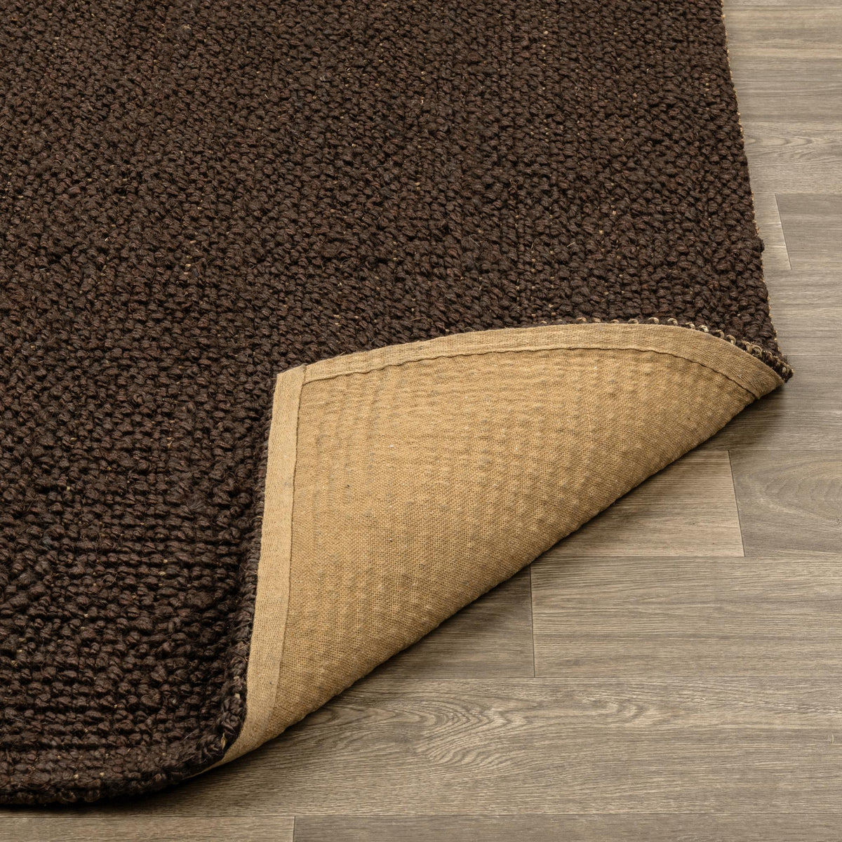 Chunky Loop Ganache Brown 2'x3' Rug