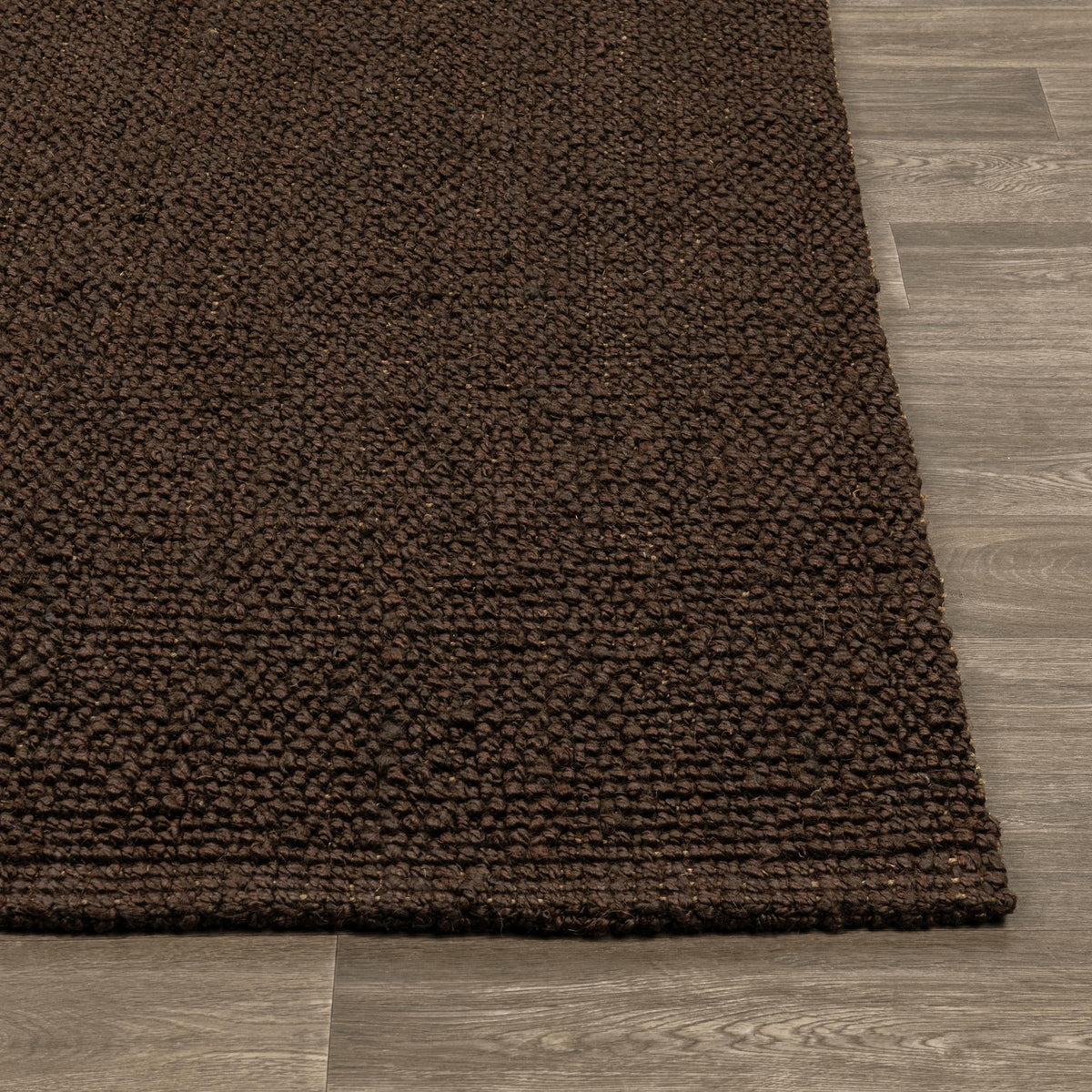 Chunky Loop Ganache Brown 9'x12' Rug