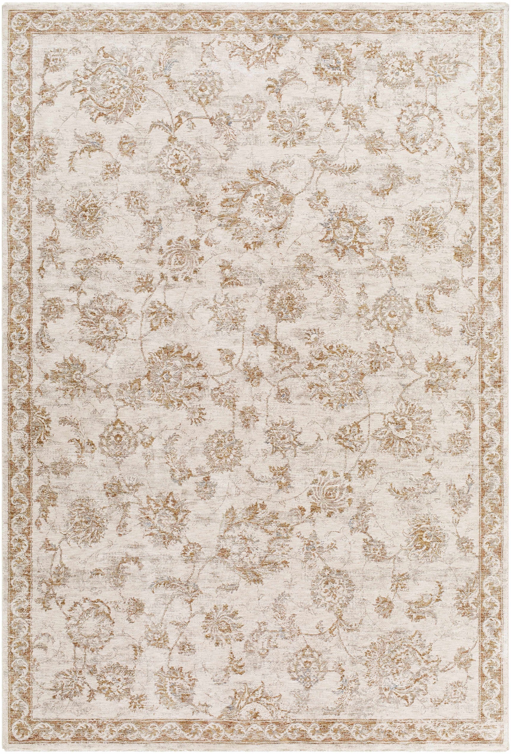 Chyron Cream Area Rug - Ornate Home