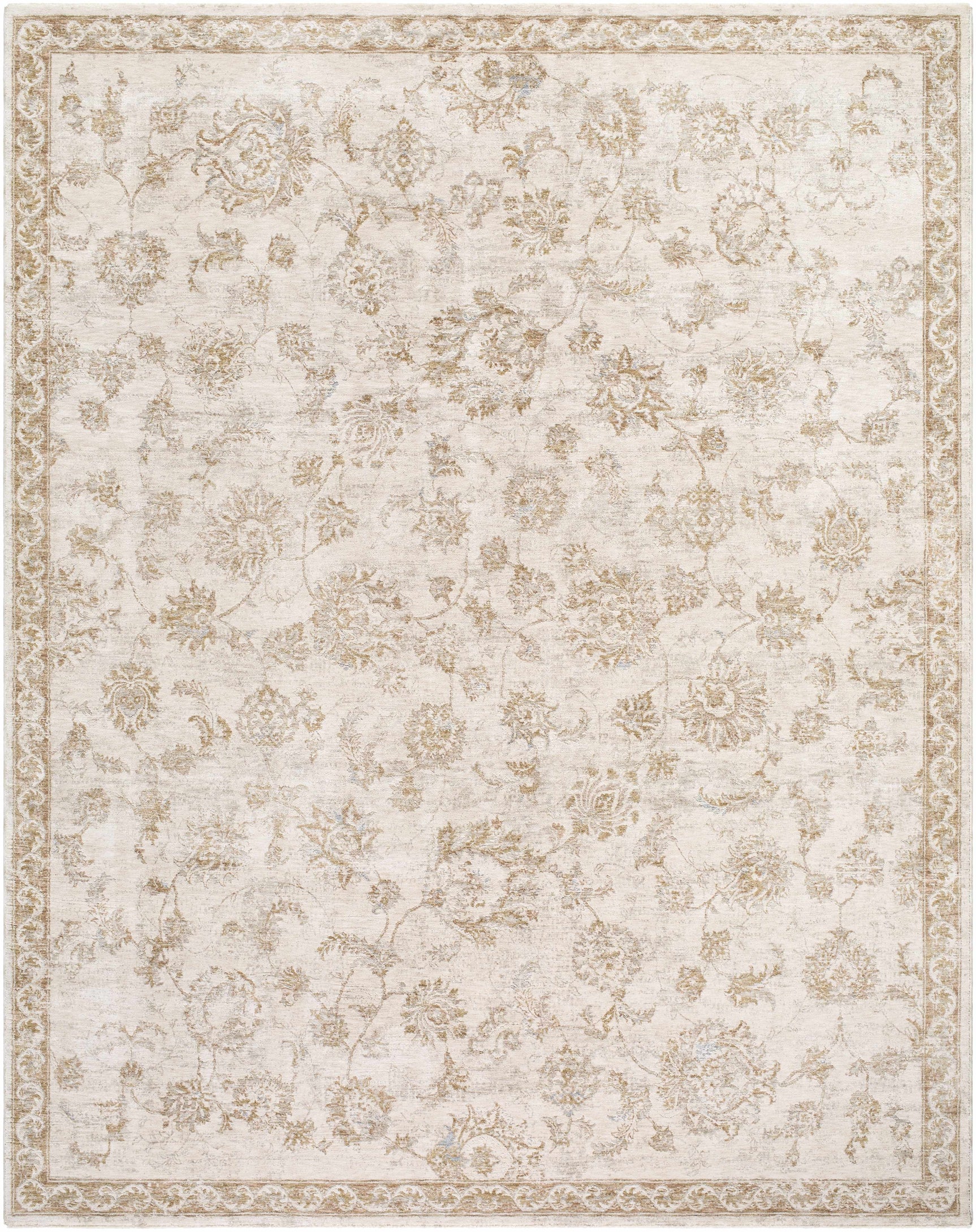 Chyron Cream Area Rug - Ornate Home