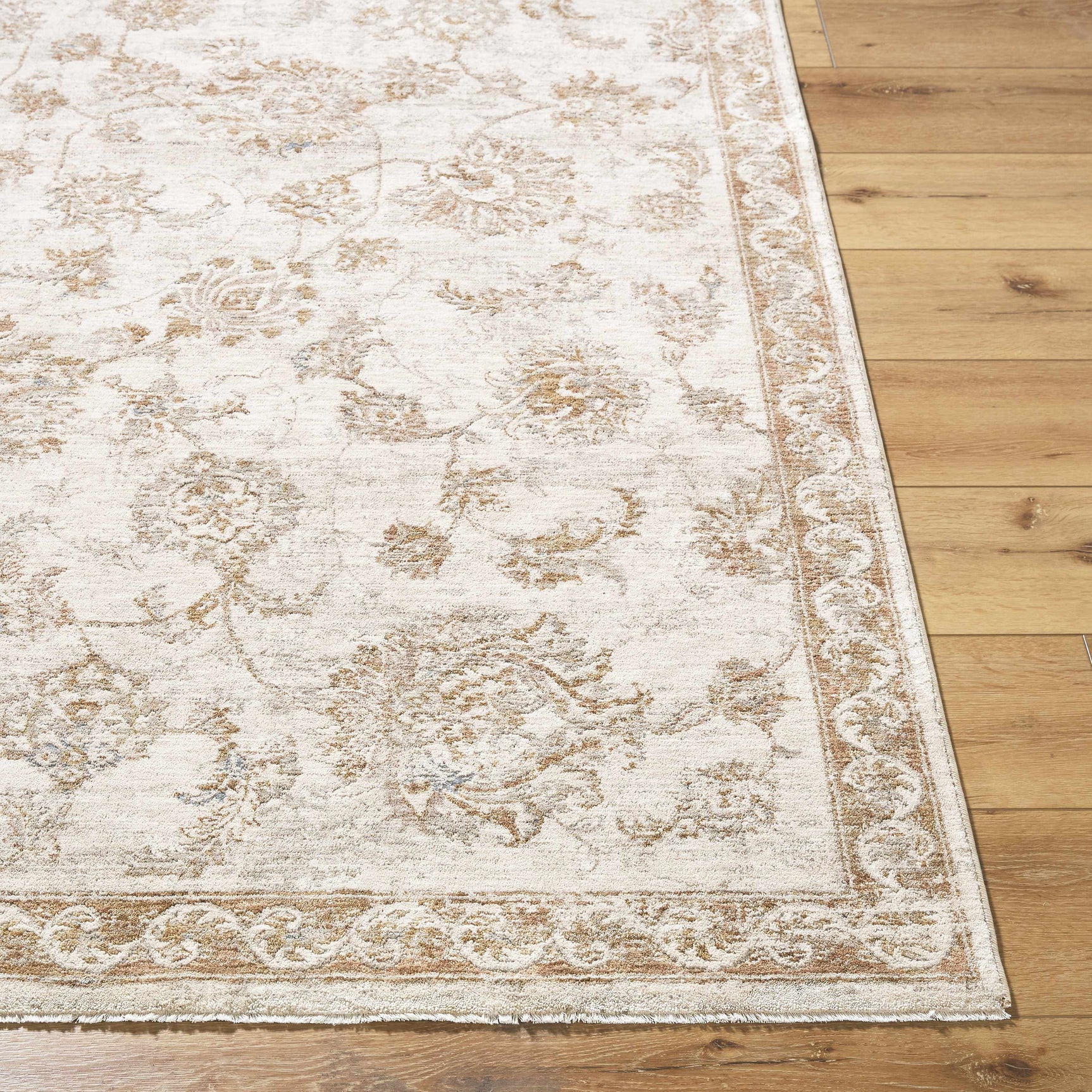 Chyron Cream Area Rug - Ornate Home