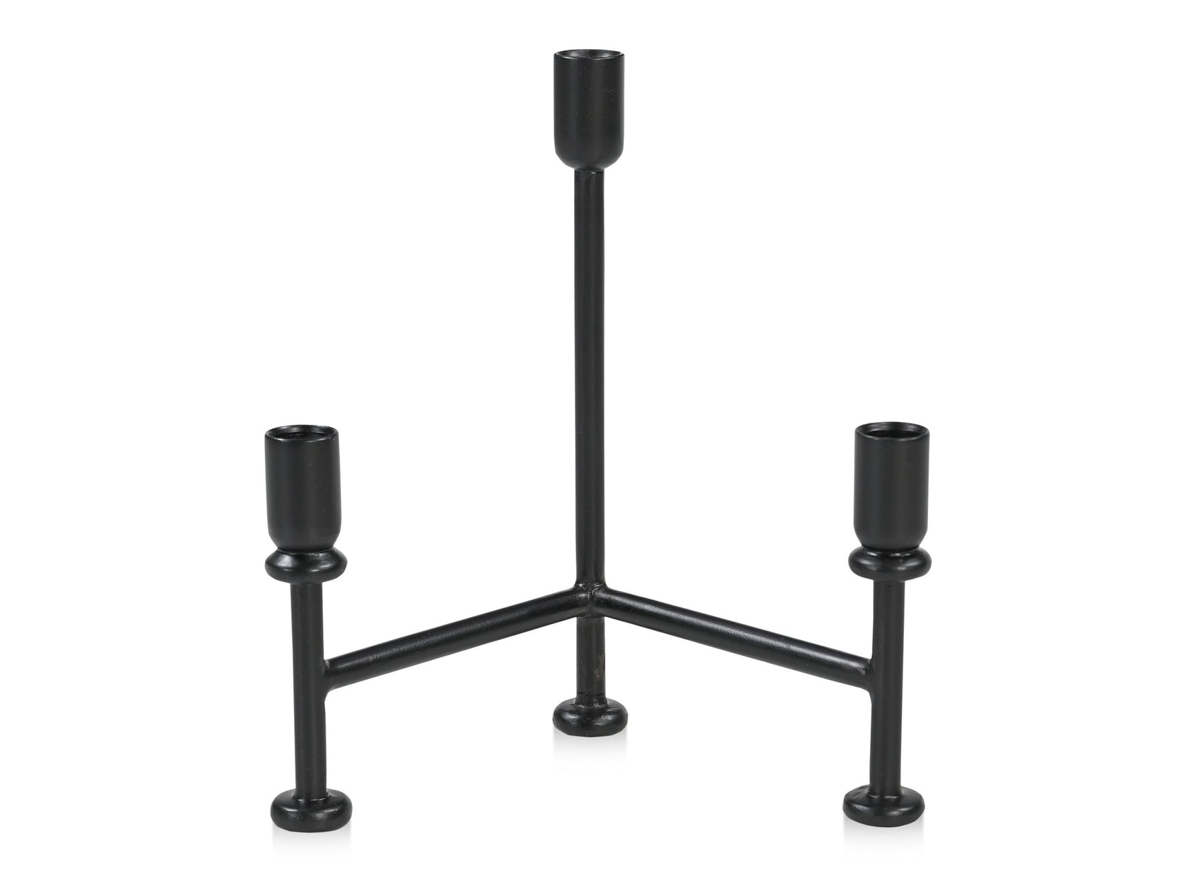 Cicero Black Candle Holder - Ornate Home