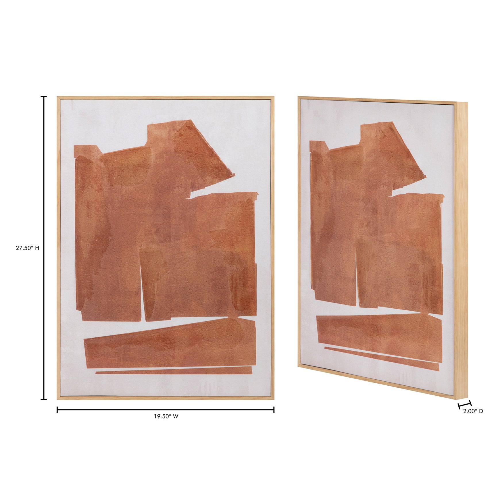 Cici Multicolor 2 Framed Painting - Ornate Home