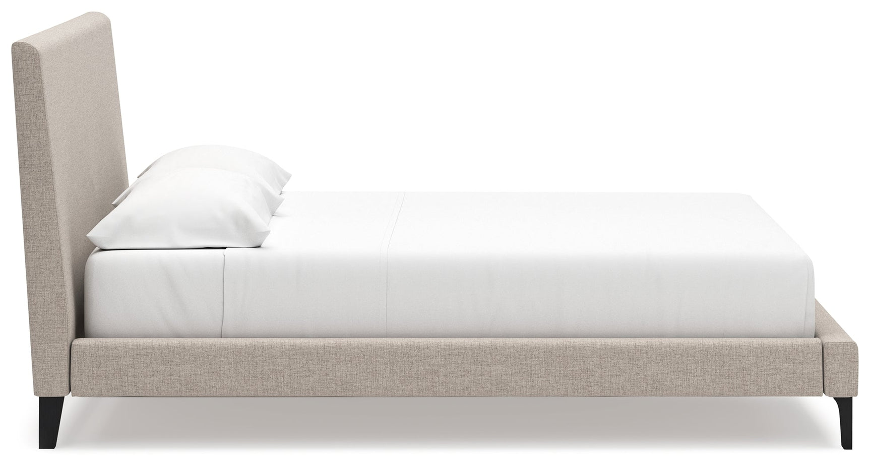 Cielden Gray California King Upholstered Bed with Roll Slats (Online Special Price) - Ornate Home