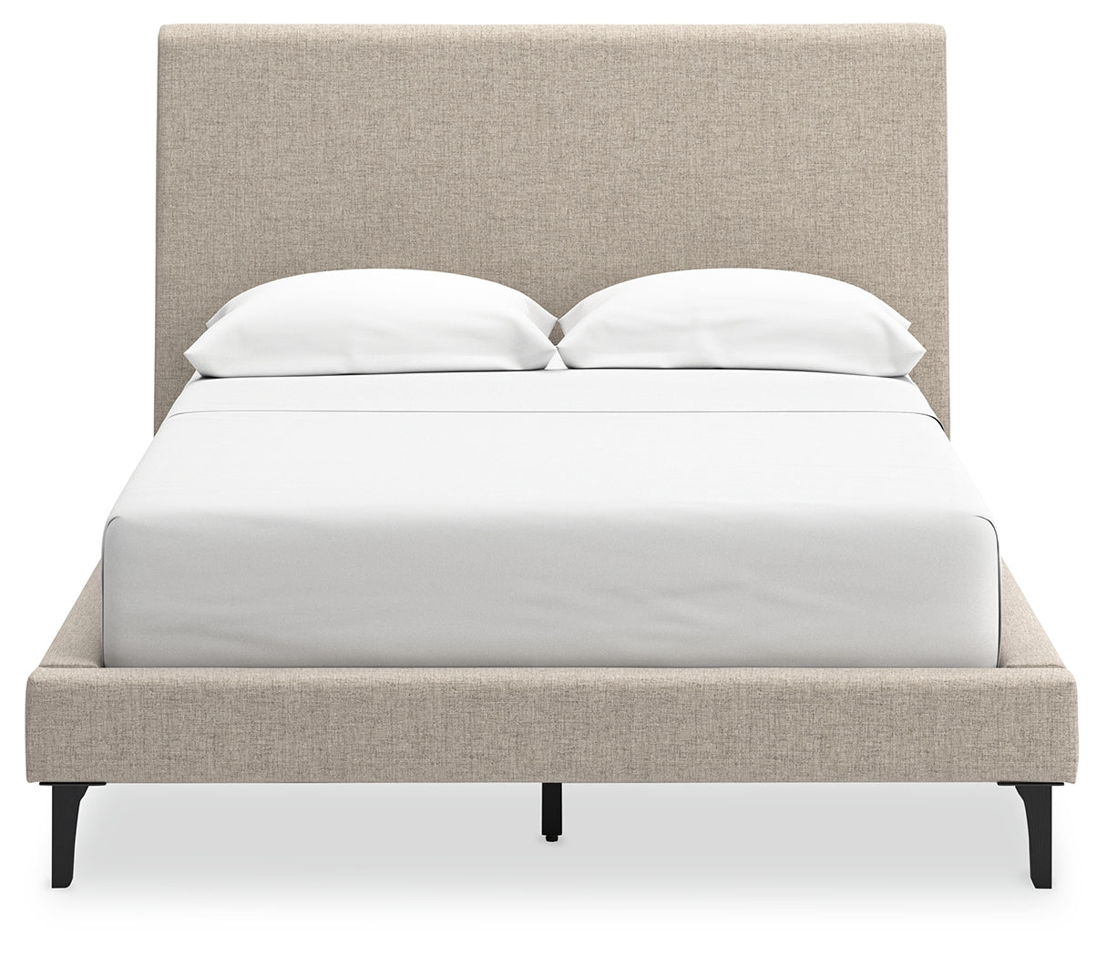 Cielden Gray Full Upholstered Bed with Roll Slats (Online Special Price) - Ornate Home