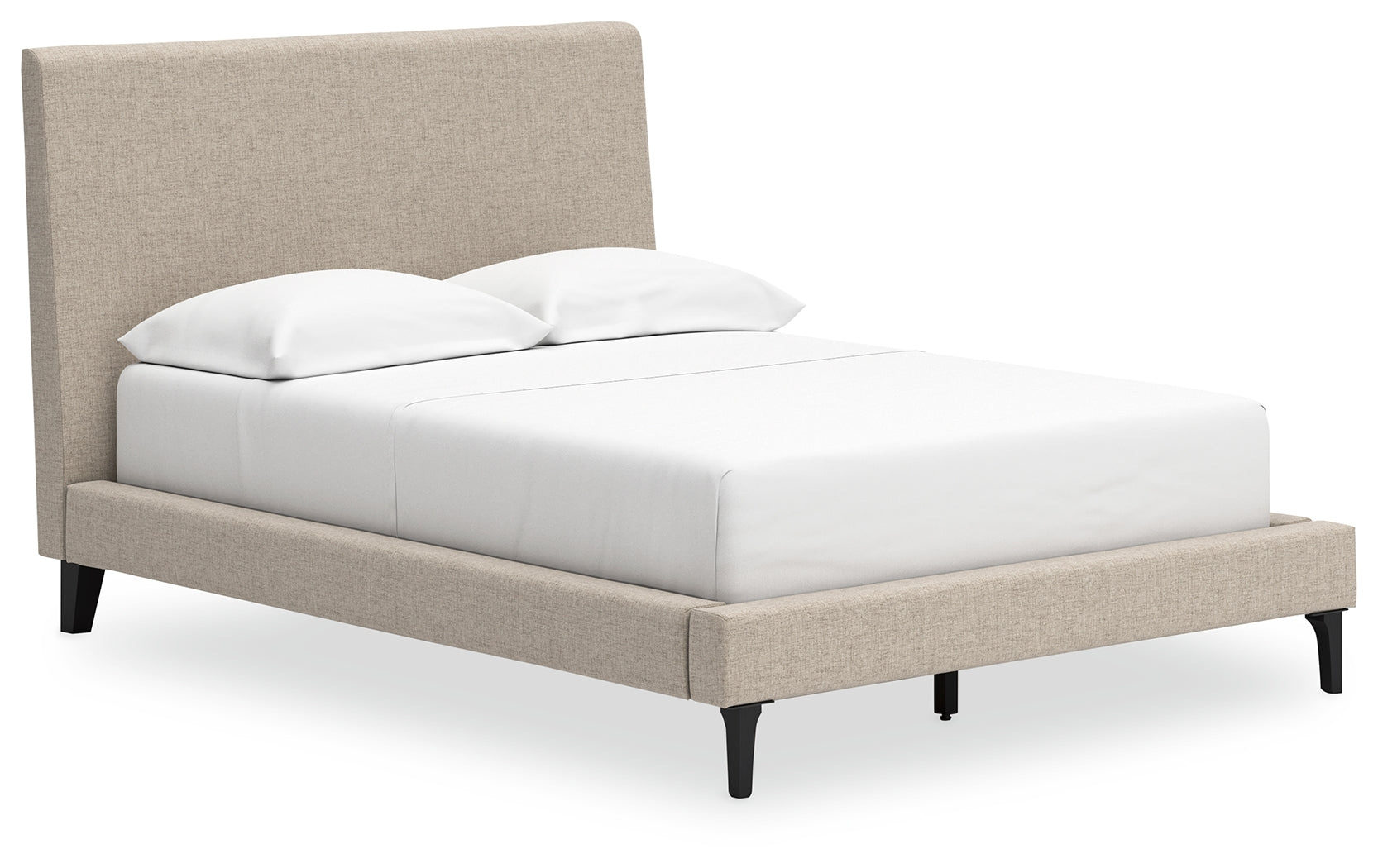 Cielden Gray Full Upholstered Bed with Roll Slats (Online Special Price) - Ornate Home