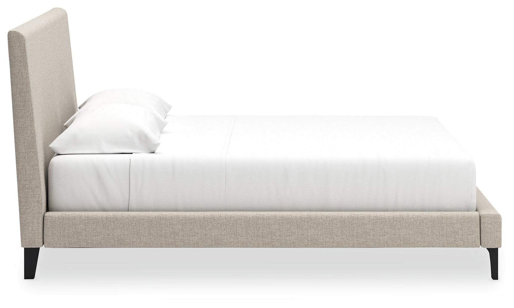 Cielden Gray King Upholstered Bed with Roll Slats (Online Special Price) - Ornate Home