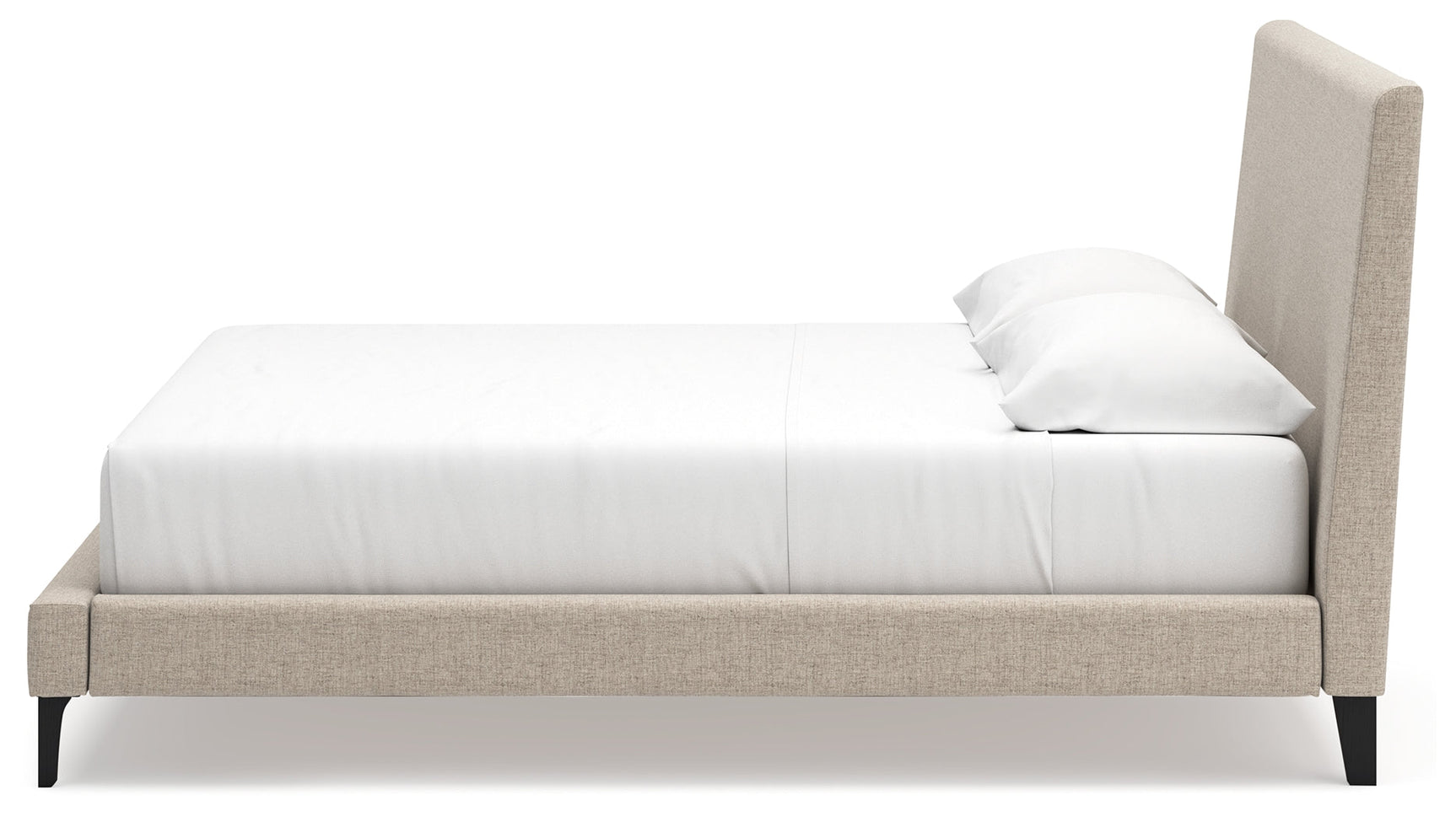 Cielden Gray King Upholstered Bed with Roll Slats (Online Special Price) - Ornate Home