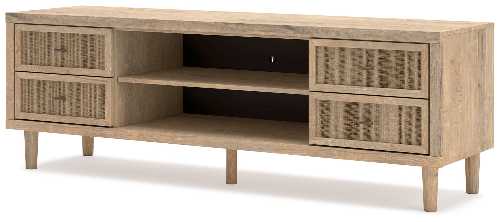 Cielden Two-tone 62" TV Stand (Online Special Price) - Ornate Home